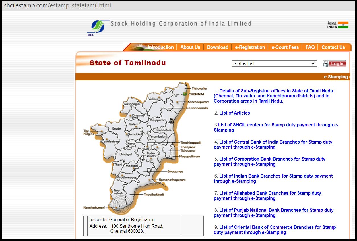 Stamp Duty and Registration Charges in Tamil Nadu 2023